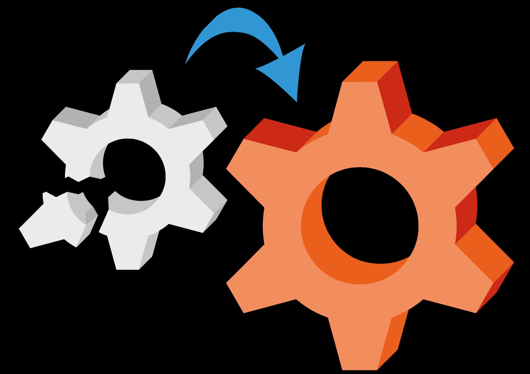 3D Druck Illustration